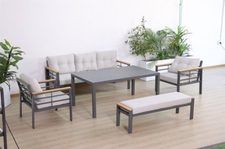 جلسة خارجية ألمنيوم