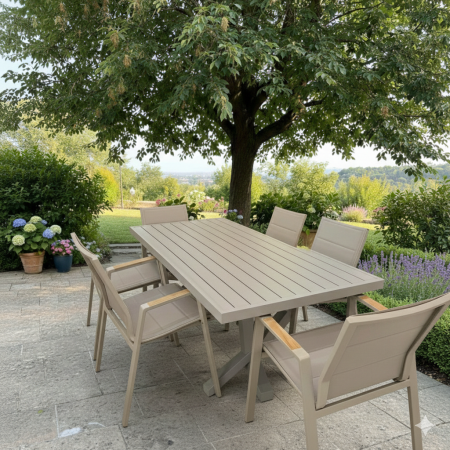 طاولة المنيوم