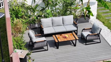 جلسة خارجية ألمنيوم