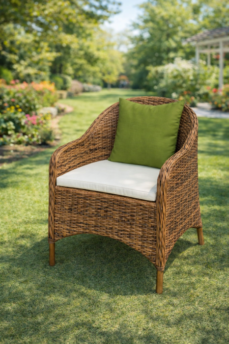 كرسي (Rattan Aluminum Chair)