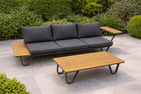 جلسة ألمنيوم خارجية (Outdoor aluminum seating)